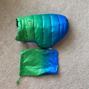 Lightweight Puffer Jacket for Small Breed Dog SIZE S